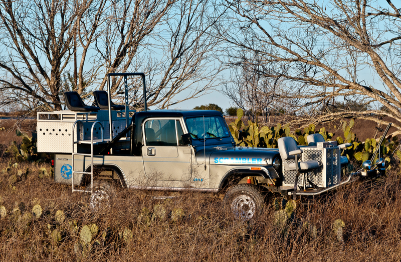 Illustration for article titled These Are The Insane Trucks Texans Use To Hunt Birds